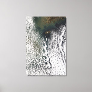 Toile Vortices nuageuses de Cheju Do, Corée du Sud