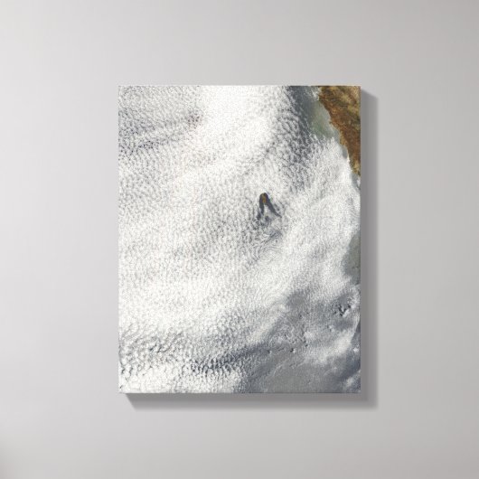 Toile Vortices nuageuses et gloire au large de l'île de (Recto)