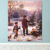 Toile Vorweihnacht Franz Krüger Arbre de Noël (Insitu (Plancher de Bois))