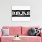 Toile Vos Photos Film Strip Art (Insitu(Salon))