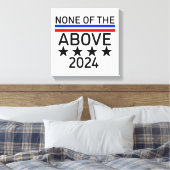 Toile Vote Aucun des points ci-dessus (Insitu(Chambre))