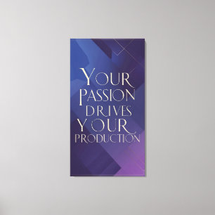 Toile Votre Passion Anime Votre Production