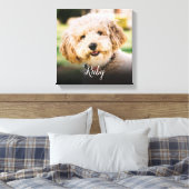 Toile Votre photo d'animal préférée (Insitu(Chambre))