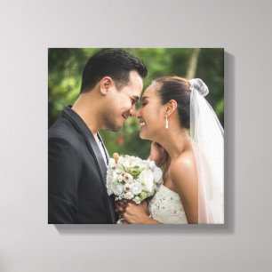 Toile Votre photo de mariage préférée
