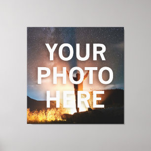 Toile Votre photo ici