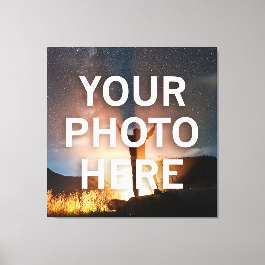 Toile Votre photo ici (Recto)