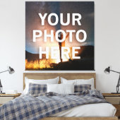 Toile Votre photo ici (Insitu(Chambre))