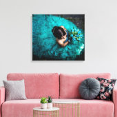 Toile Votre photo sur (Insitu(Salon))
