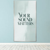 Toile Votre son compte 3 (Insitu (Plancher de Bois))