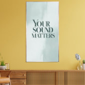 Toile Votre son compte 3 (Insitu(Salon))