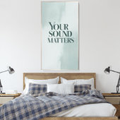 Toile Votre son compte 3 (Insitu(Chambre))