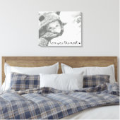 Toile vous aime le plus avec un cœur simple moderne (Insitu(Chambre))