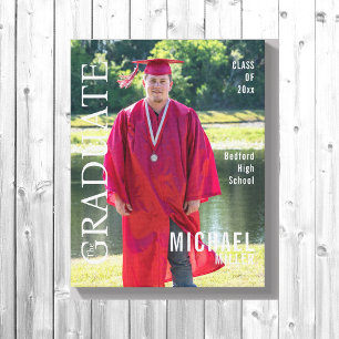 Toile Vous avez fait la couverture de la revue Graduate