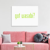 Toile vous avez wasabi ? (Insitu(Salon))