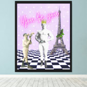 Toile Vous Devez Donner Du Pouvoir À L'Art Pop (Insitu (Plancher de Bois))