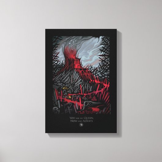 Toile Vous Êtes Ma Reine, Maintenant Et Toujours (Recto)