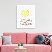 Toile Vous Êtes Mon Soleil (Insitu(Salon))