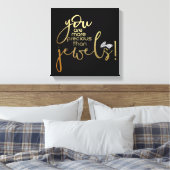 Toile Vous Êtes Plus Précieux Que Les Bijoux (Insitu(Chambre))