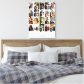Toile Vous êtes toujours le Collage photo One 20 (Insitu(Chambre))
