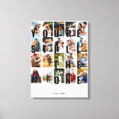 Toile Vous êtes toujours le Collage photo One 20 (Recto)