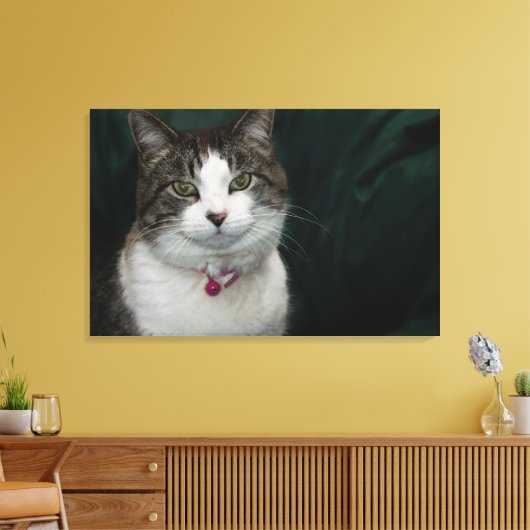 Toile Vous me regardez (Insitu(Salon))