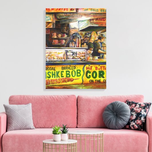 Toile Vous ne pouvez pas rivaliser avec cela (Insitu(Salon))