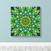 Toile Vous regarder kaleidoscope (Insitu (Plancher de Bois))