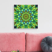 Toile Vous regarder kaleidoscope (Insitu(Salon))