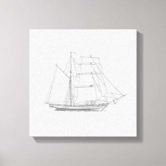 Toile Vovoilier maritime vintage (Recto)