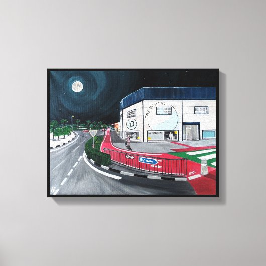 Toile Voyage à la peinture dentaire par Alfred Fox (Recto)