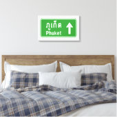 Toile Voyage à Phuket ⚠ véhicule routier thaïlandais ⚠ (Insitu(Chambre))
