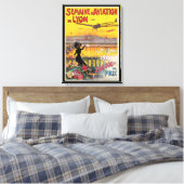 Toile Voyage Ancien, Avions d'Aviation, Lyon, France (Insitu(Chambre))