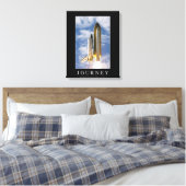 Toile Voyage : Citation 1 inspirante (Insitu(Chambre))