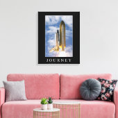Toile Voyage : Citation 1 inspirante (Insitu(Salon))