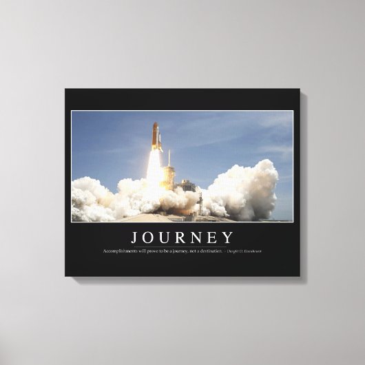 Toile Voyage : Citation Inspirationnelle 2 (Recto)