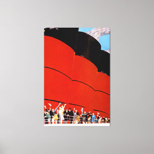 Toile Voyage de fève de revêtement d'océan - XL