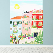 Voyage de Lisbonne coloré