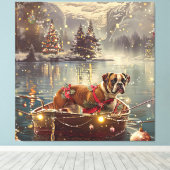 Toile Voyage de Noël de Boxer (Insitu (Plancher de Bois))