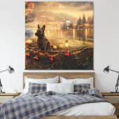 Toile Voyage de Noël de Malinoi en Belgique (Insitu(Chambre))