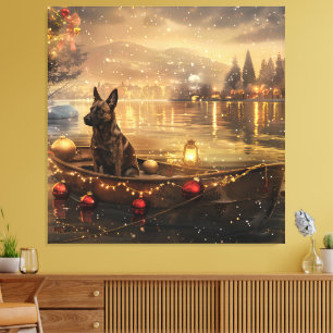 Toile Voyage de Noël de Malinoi en Belgique