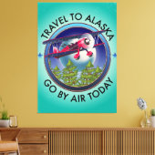 Toile Voyage en Alaska (Insitu(Salon))