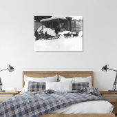 Toile Voyage en famille par Dog Sled en Alaska (Insitu(Chambre))