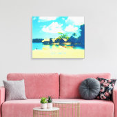 Toile Voyage île tropicale Vanuatu (Insitu(Salon))