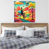Toile Voyage magique (Insitu(Chambre))