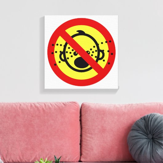 Toile VOYAGE NO Cry Baby ⚠ Aéroport thaïlandais ⚠ (Insitu(Salon))