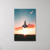 Toile Voyage spatial (Recto)