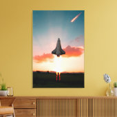 Toile Voyage spatial (Insitu(Salon))