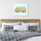 Toile Voyage sur route | Peanuts Road Trip Van (Insitu(Chambre))