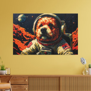 TOILE VOYAGE VERS L'ÉTOILE DU CHIEN 10