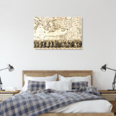 Toile Voyages de l'apôtre PaulCarte panoramique (Insitu(Chambre))